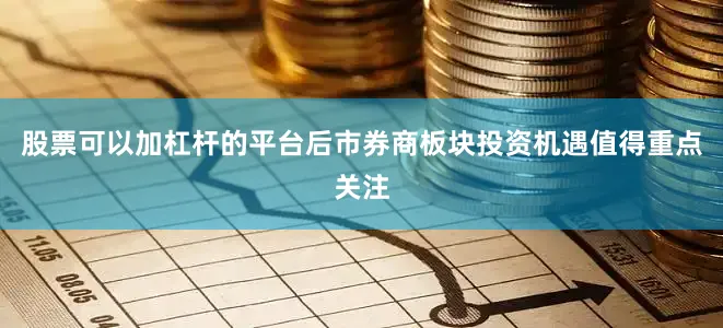 股票可以加杠杆的平台后市券商板块投资机遇值得重点关注